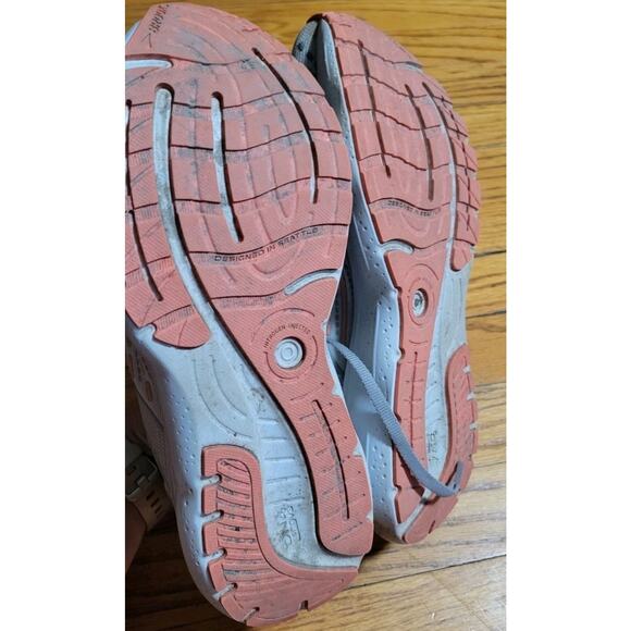 Brooks Glycerin 20 Womens Size 9.5 D WIDE Running Shoes Gray Green *See desc - Picture 5 of 7